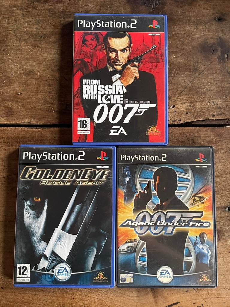 Lot PS2 James Bond 007, Consoles de jeu & Jeux vidéo, Enlèvement ou Envoi, Utilisé