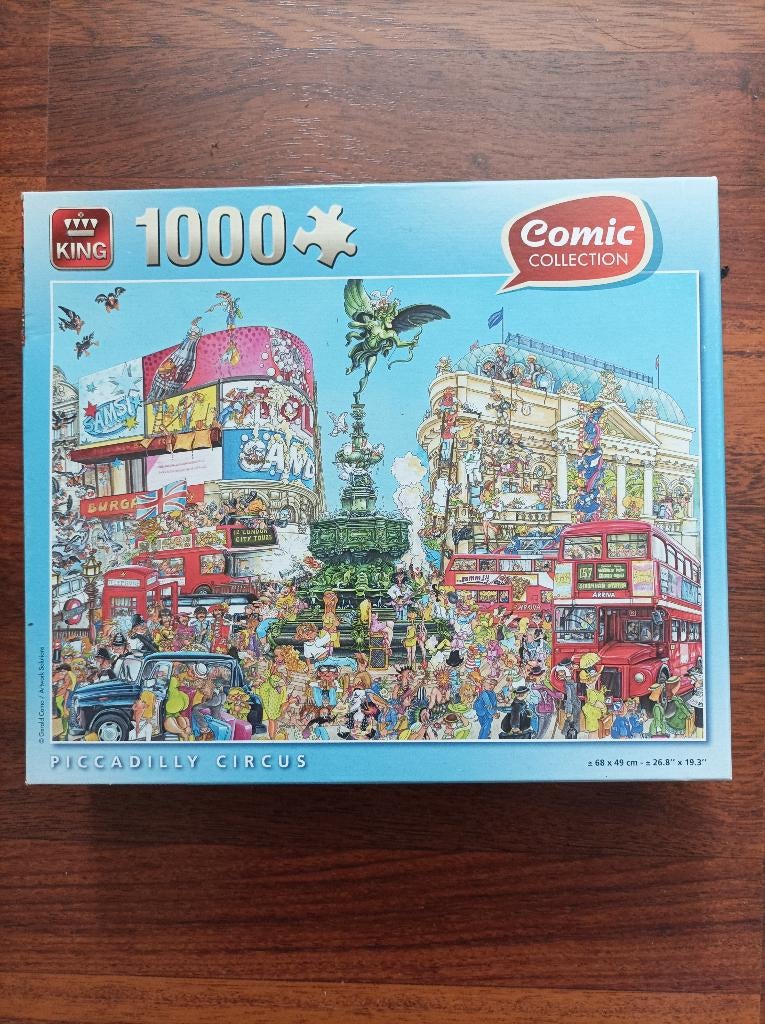 Puzzel, Ophalen, 500 t/m 1500 stukjes, Gebruikt, Legpuzzel
