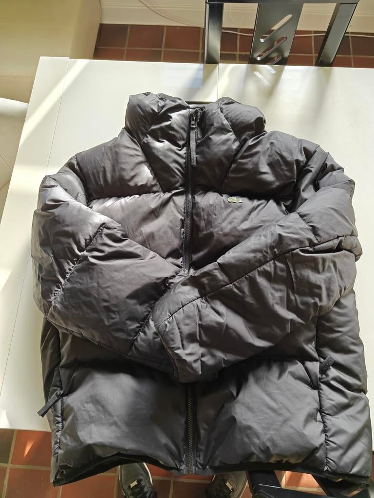 Lacoste jas, Kleding | Heren, Jassen | Winter, Ophalen, Maat 52/54 (L), Zo goed als nieuw, Lacoste