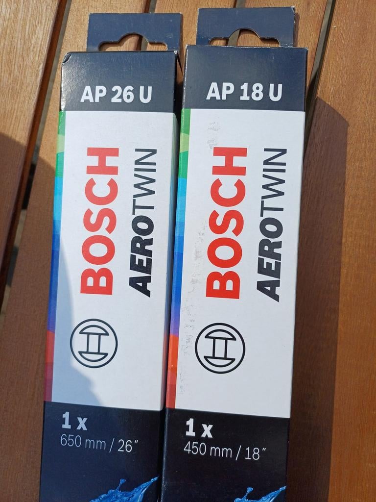 Nouveaux essuie-glaces Bosch pour Audi, BMW, Seat, Skoda, VW, Enlèvement, Neuf, BMW