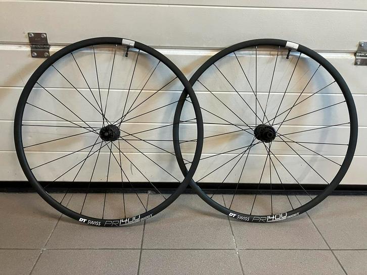 Dt swiss PR 1400 dicut 21 disc racefiets wielen, Fietsen en Brommers, Fietsonderdelen, Wiel, Aluminium, Racefiets, Ophalen