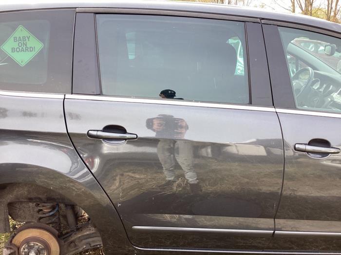 Portière 4portes arrière droite d'un Peugeot 5008 (KTP), -, 3 mois de garantie, Utilisé, Porte