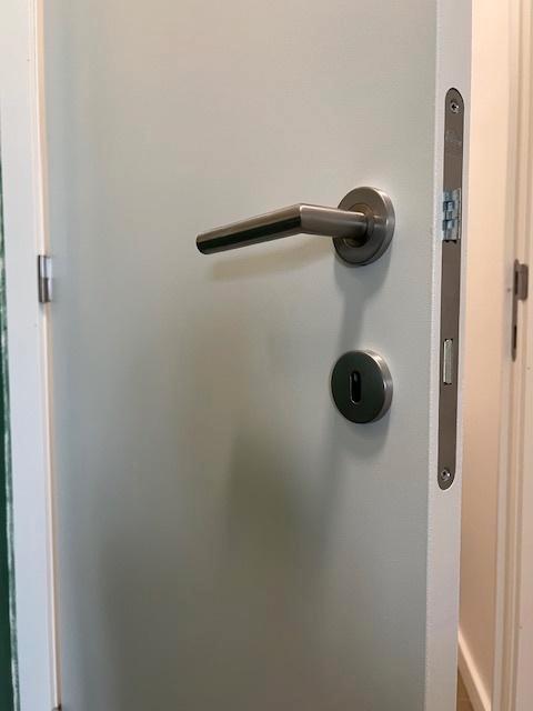 binnendeur linksdraaiend, nieuw, met beslag, Doe-het-zelf en Bouw, Deuren en Vliegenramen, Nieuw, Binnendeur, 200 tot 215 cm, 80 tot 100 cm