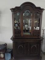 Vitrinekast volle eik GRATIS in UITMUNTENDE STAAT, Ophalen