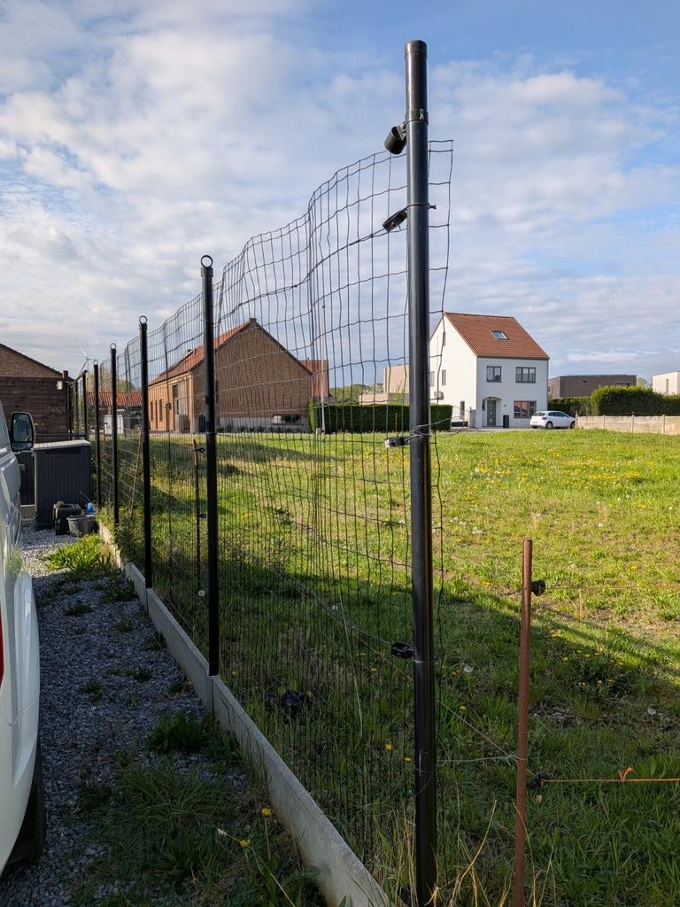 Afrastering draad, Ophalen