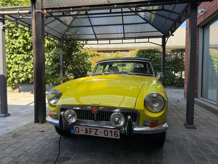 MG B Roadster 1978 | Zeer mooie staat | Scherpe prijs, Auto's, Oldtimers, Particulier, MG, Benzine, Cabriolet, Handgeschakeld