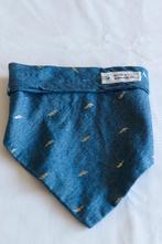 Bandana pour chien bleu jean à imprimé éclair, Enlèvement ou Envoi, Comme neuf, Foulard pour chien