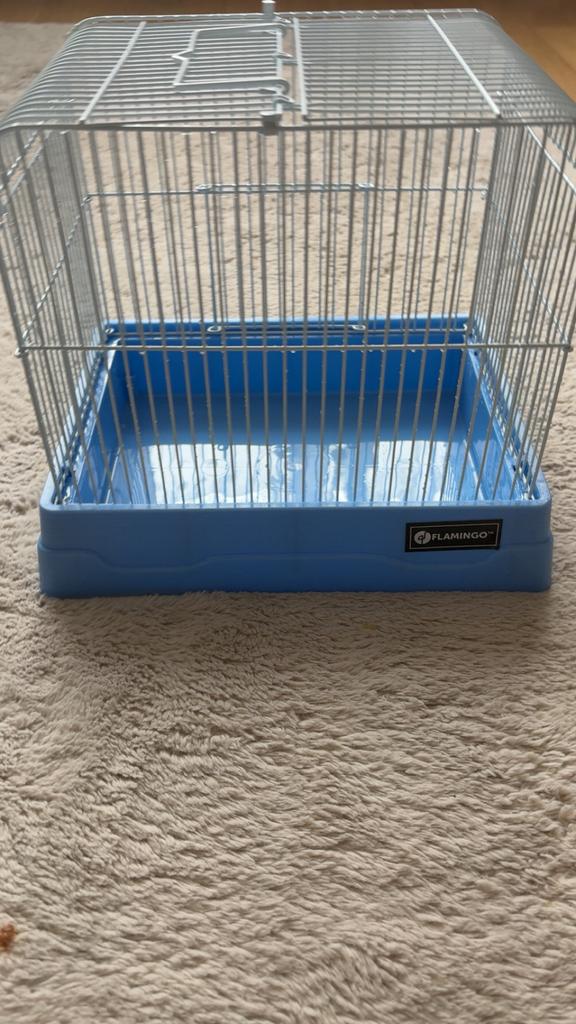 Cage bleu pour hamster 30x60, Animaux & Accessoires, Enlèvement ou Envoi, Comme neuf, Cage, Hamster
