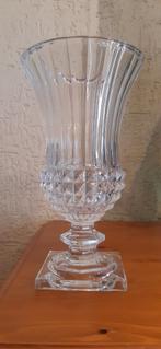 Kristallen vaas Val- Saint-Lambert, gesigneerd, Antiek en Kunst, Ophalen of Verzenden
