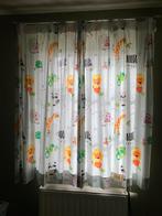 Gordijnen kinderkamer, Huis en Inrichting, Gebruikt, 100 tot 150 cm, 100 tot 150 cm, Grijs