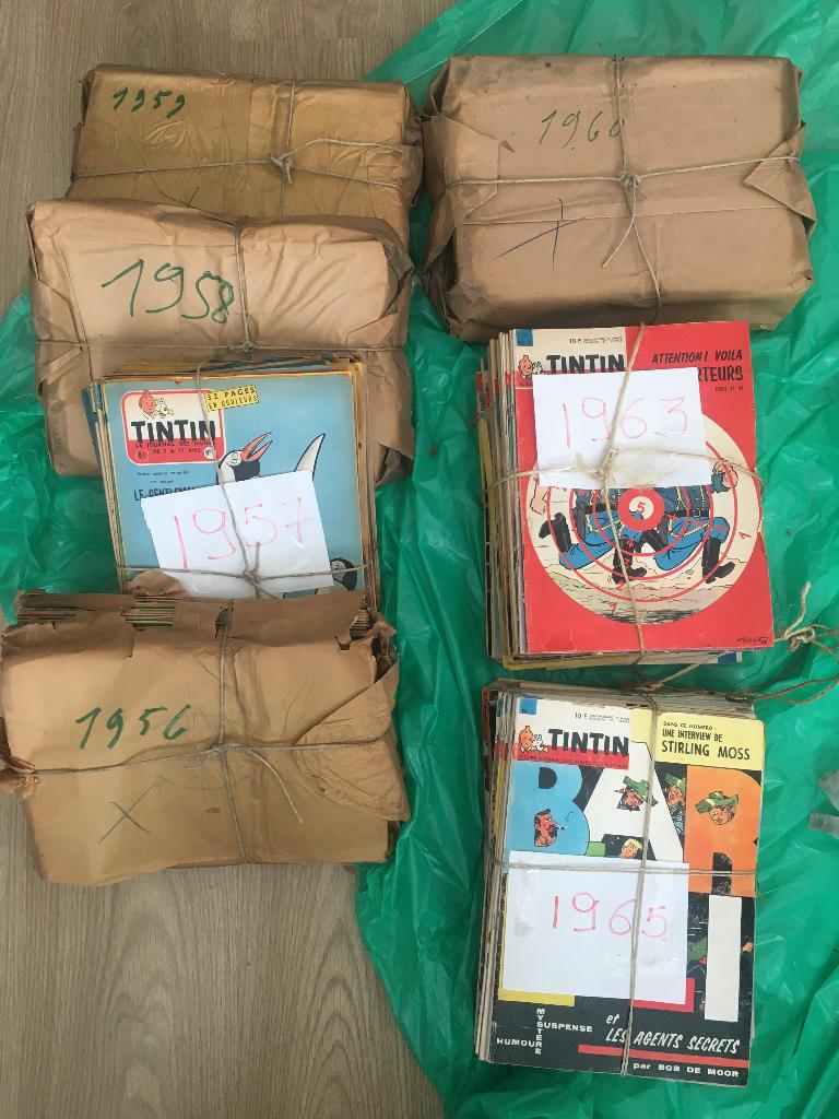 Tintin le journal des jeunes, Livres, BD, Série complète ou Série, Enlèvement, Utilisé