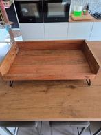 Kat of hondenmand in mango hout, Ophalen