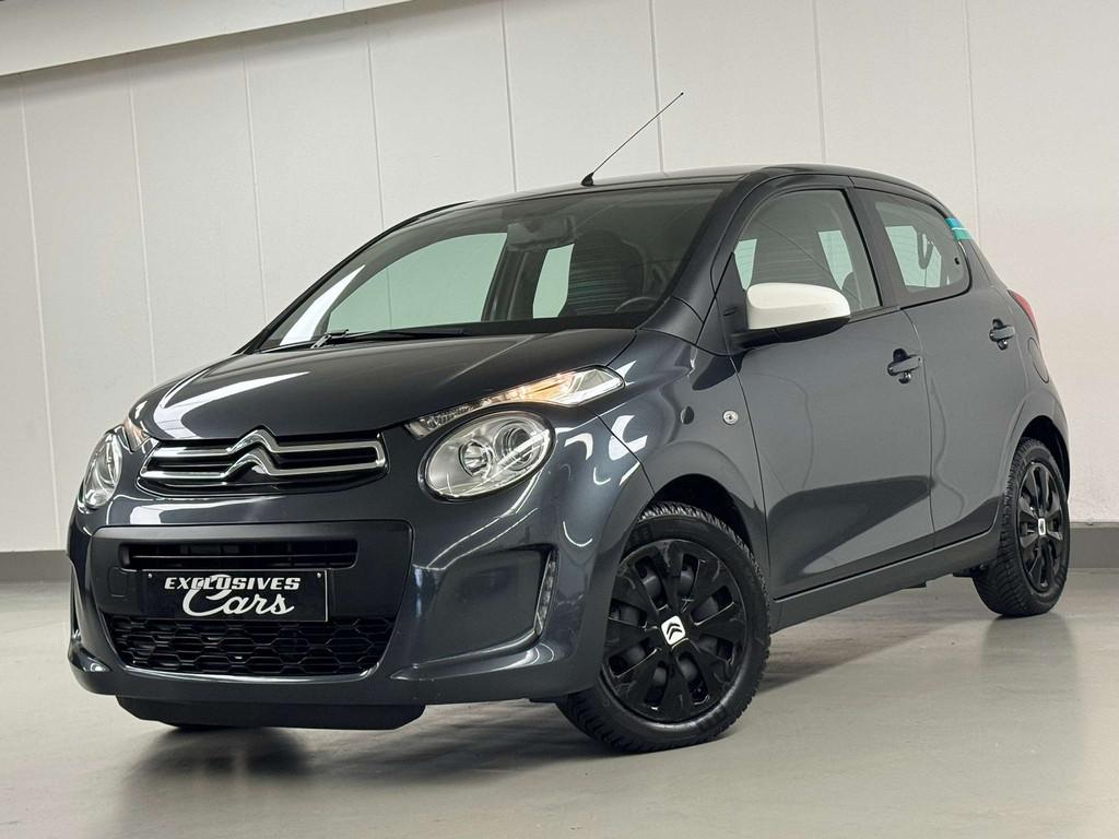 Citroën C1 1.0 VTI SHINE / BOITE AUTO / CAMERA / CLIM, Auto's, Automaat, 4 zetels, Stof, Gebruikt