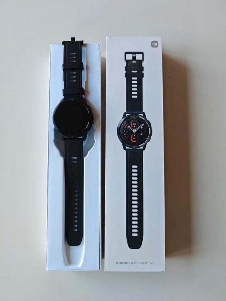 Montre Xiaomi S1 Active, Bijoux, Sacs & Beauté, Montres connectées, Comme neuf, Android, Noir, Enlèvement ou Envoi