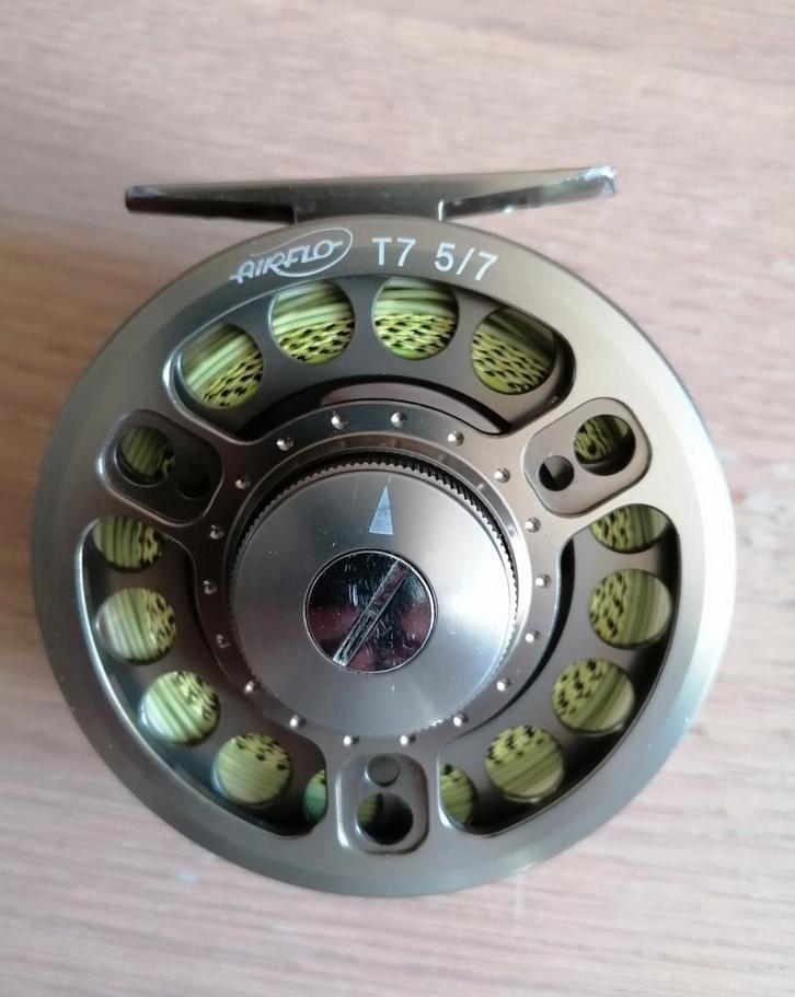 Airflo T7-6061 Slijpmachine... #5 /7, Watersport en Boten, Hengelsport | Vliegvissen, Molen, Ophalen of Verzenden