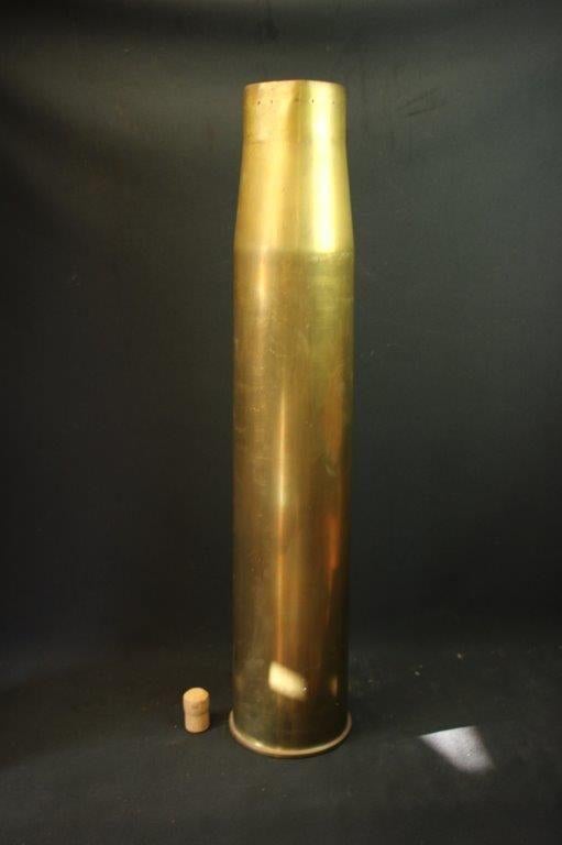 WO2 Britse Marine huls 4 inch 1944 LEEG, Collections, Enlèvement ou Envoi, Marine