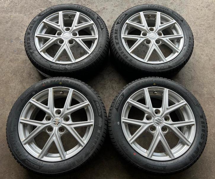 5x114,3 16 inch Suzuki Swift Sport Velgen + Nieuwe Banden, Autos : Pièces & Accessoires, Autres pièces automobiles, Suzuki, Utilisé