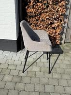 Eetkamerstoelen, Tissus, Gris, Kuipvorm / modern, Comme neuf