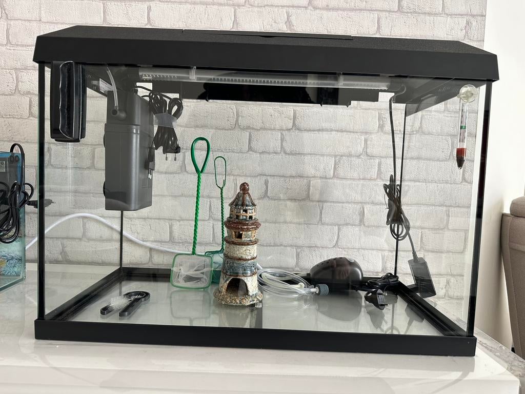 Aquarium Juwel 70L avec accessoires, Aquarium vide, Comme neuf, Enlèvement, Chauffage