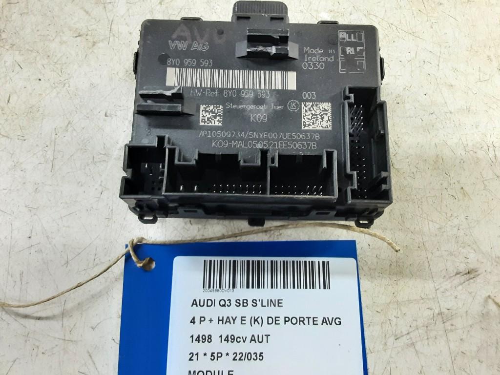 UNITE ELECTRONIQUE Audi Q3 Sportback (F3N) (8Y0959593), Utilisé, Audi