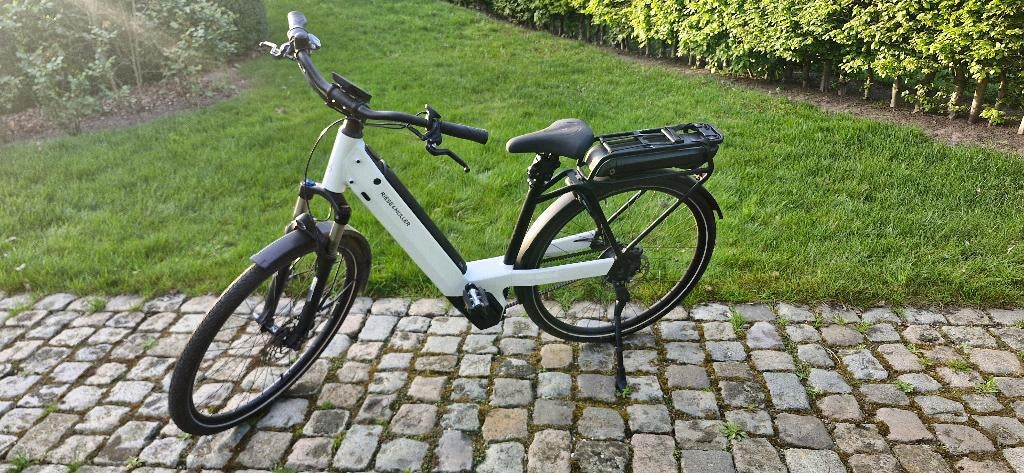 E-bike Riese & Muller Nevo 4 Bosch CX DualBatttery 1125 Wh, Gebruikt, 51 tot 55 cm, 50 km per accu of meer, Ophalen