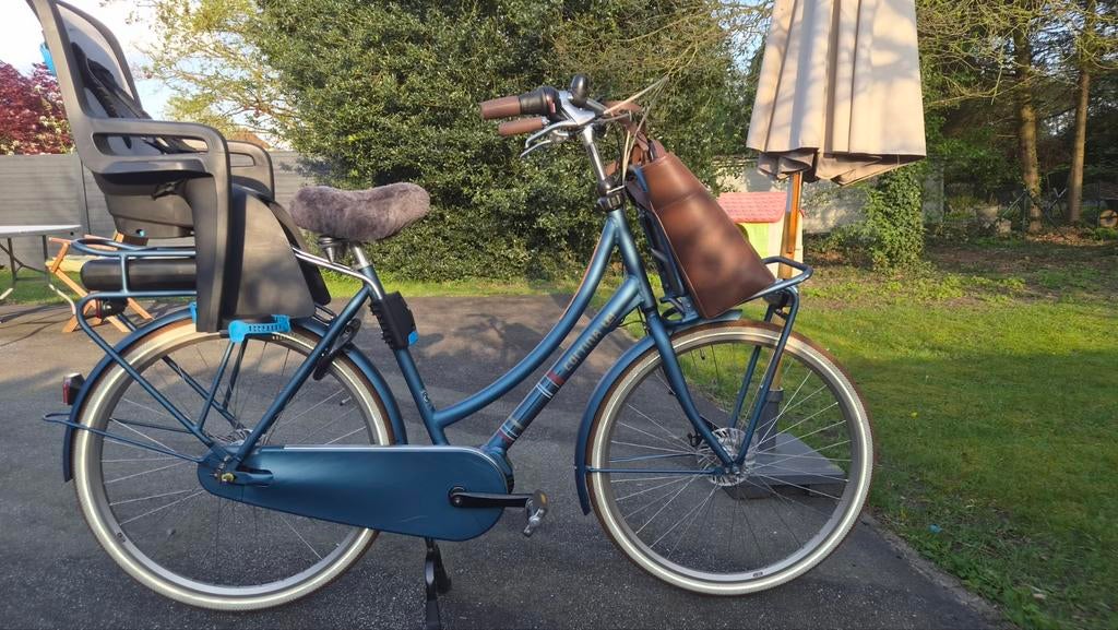 Als nieuwe Cortina E-U4 Transport | Slechts 4000km | INCL. N, Vélos & Vélomoteurs, Enlèvement, Vitesses