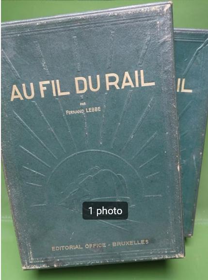 Coffret "Au fil du rail" Volume 1 (17 fascicules) 1946 IMPEC, Livres, Enlèvement ou Envoi, Utilisé, Fernand Lebbe, Train