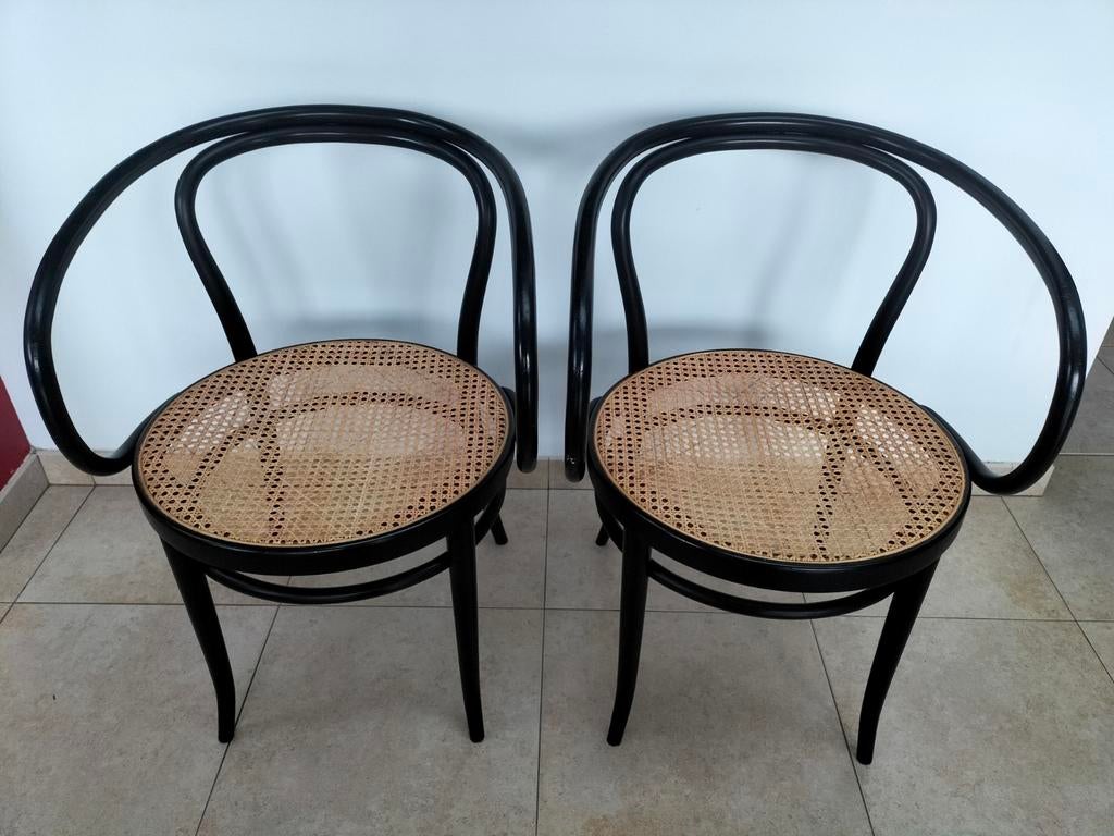 Set van 6 originele Thonet stoelen., Huis en Inrichting, Stoelen, Ophalen