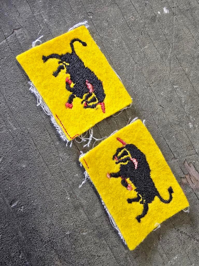 Set WWII 11th British armoured division patches, Verzamelen, Militaria | Tweede Wereldoorlog, Ophalen of Verzenden