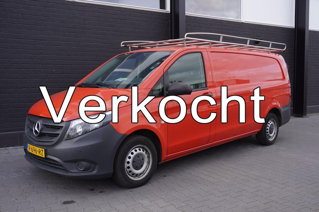 Mercedes-Benz Vito 114 CDI XL EURO 6 - A/C climate - Cruise, 164 g/km, Mercedes-Benz, Bedrijf, Onderhoudsboekje