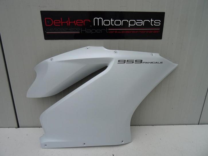 Rechter Zijpaneel / Kuipdeel Rechts Ducati Panigale 959 Wit, Motos, Pièces | Ducati, Enlèvement ou Envoi