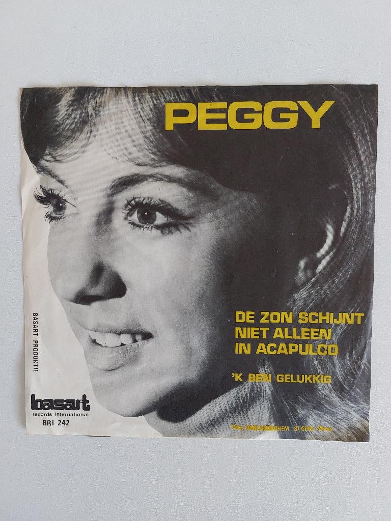 Peggy - De Zon Schijnt Niet Alleen In Acapulco (1970), CD & DVD, Vinyles Singles, Pressage original, Single, En néerlandais, Enlèvement ou Envoi