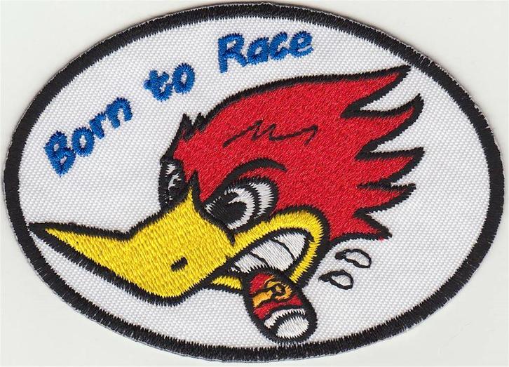 Mr. Horsepower Clay Smith stoffen opstrijk patch embleem #9, Verzamelen, Stickers, Nieuw, Verzenden