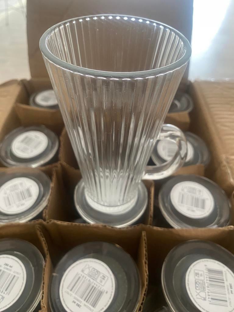 Latte glazen, Collections, Verres & Petits Verres, Enlèvement ou Envoi, Comme neuf