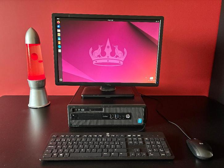 HP ProDesk 600 G1 SFF (Refurbished Linux PC), Computers en Software, Desktop Pc's, Refurbished, 3 tot 4 Ghz, HDD, SSD, 8 GB, Met videokaart