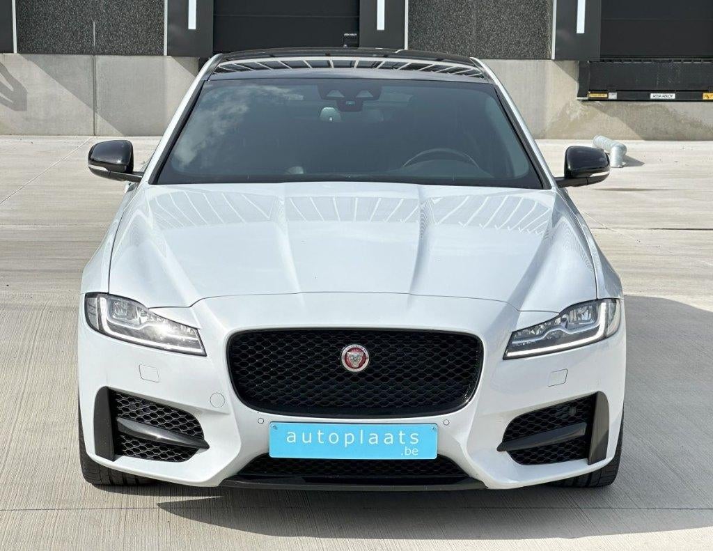 Jaguar XF R-Sport 2019 180pk Black Pack 12m Garantie, Autos, Jaguar, Cuir, Achat, Euro 6, Entreprise