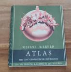 Kleine wereldatlas, 1950 in perfekte staat., Ophalen of Verzenden, Gelezen