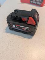 Milwaukee M18 5.0Ah accu - ongebruikt, Ophalen