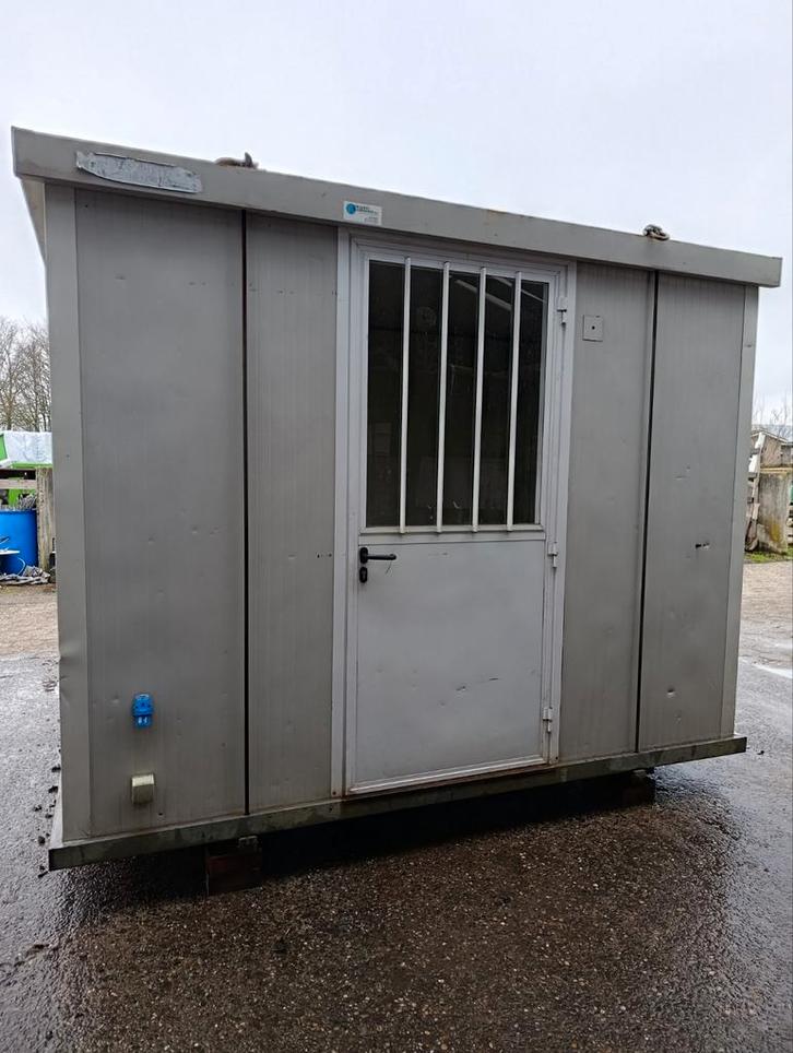 werfkeet, werfbureau, schaftkeet 3.2mx2m, Doe-het-zelf en Bouw, Containers, Ophalen