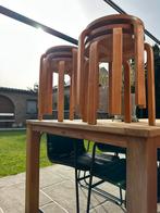 6 Vintage Ikea Frosta krukjes,, Huis en Inrichting, Krukjes, Ophalen, Gebruikt, Hout