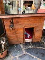 Zelfgemaakt hondenhok gemaakt van hout, Dieren en Toebehoren, Hondenhokken, Ophalen, Gebruikt, 65 tot 100 cm, Hondenhok