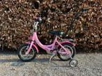 Puky 12 inch met duwstang en zijwielen + zadel zonder stang, Ophalen, Zijwieltjes, Puky, Minder dan 16 inch