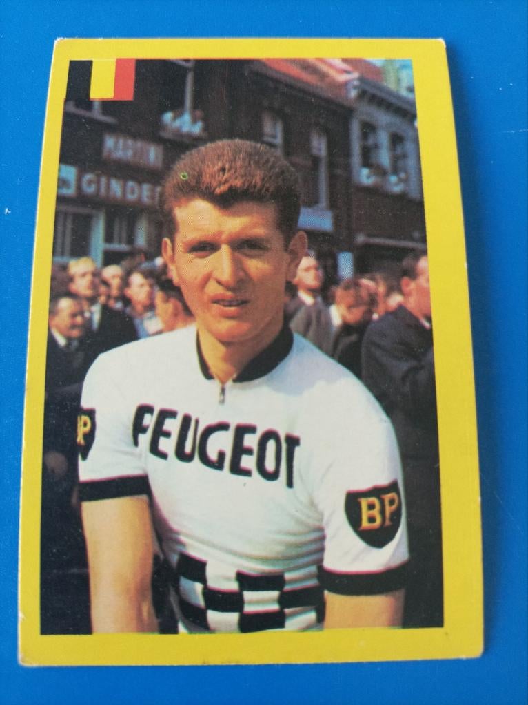 Maple leaf wielrenner nr 19 Ferdi Bracke, Ophalen of Verzenden