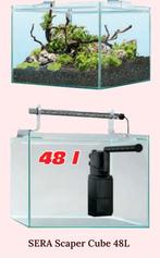 Sera cube 48l inclusief filter (leeg), Dieren en Toebehoren, Ophalen, Filter, Sera