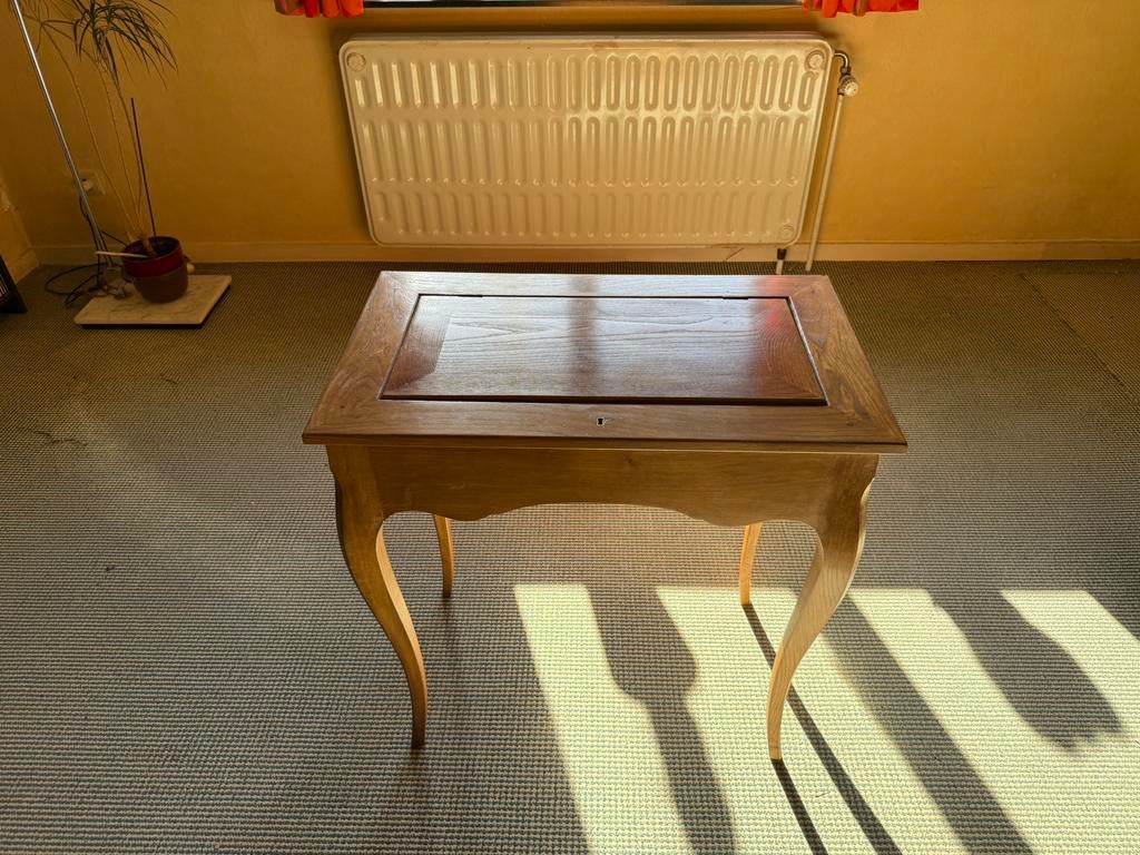 Rare Bureau-Secrétaire Louis XV a Pente Mécanique, Maison & Meubles, Enlèvement, Comme neuf, Secrétaire