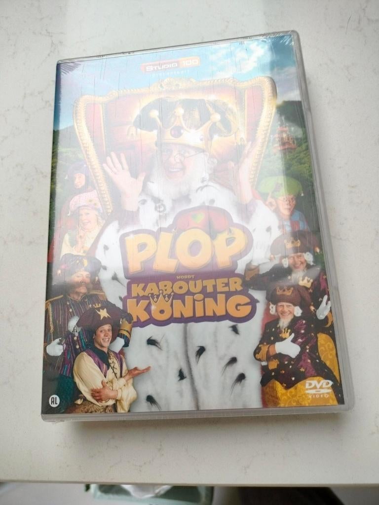 DVD Plop Kabouterkoning, Alle leeftijden, Poppen, Ophalen of Verzenden, Nieuw in verpakking