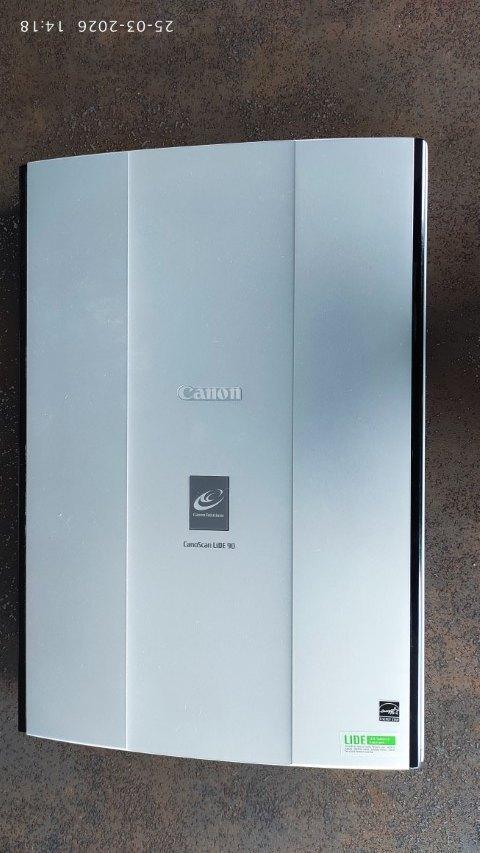 Canon CanoScan LiDE 90 Flatbedscanner, Computers en Software, Scanners, Zo goed als nieuw, Flatbedscanner, MacOS, Windows, Ophalen