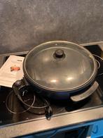 Paelia, Wok of pizza pan Electrisch diameter 40cm, Enlèvement, Comme neuf, Wok