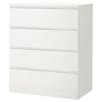 MALM
Commode 4 tiroirs, blanc, 80x100 cm, Maison & Meubles, Armoires | Commodes, 3 ou 4 tiroirs, 25 à 50 cm, MALM ikea, Comme neuf