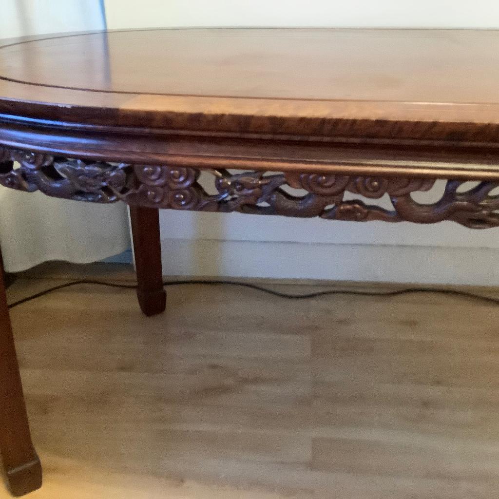 Table et chaises style asiatique, Antiquités & Art, Enlèvement